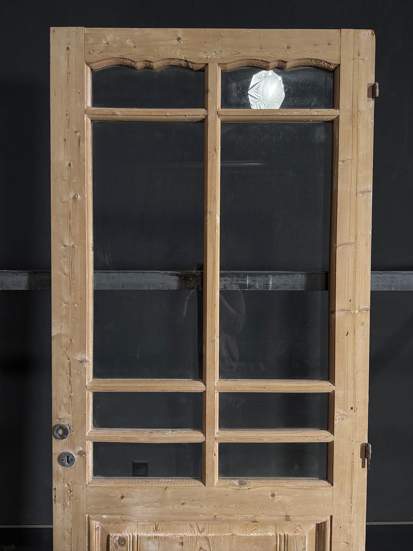 Antique Glass 6 Lite Single Door - 32.5x84 - N435