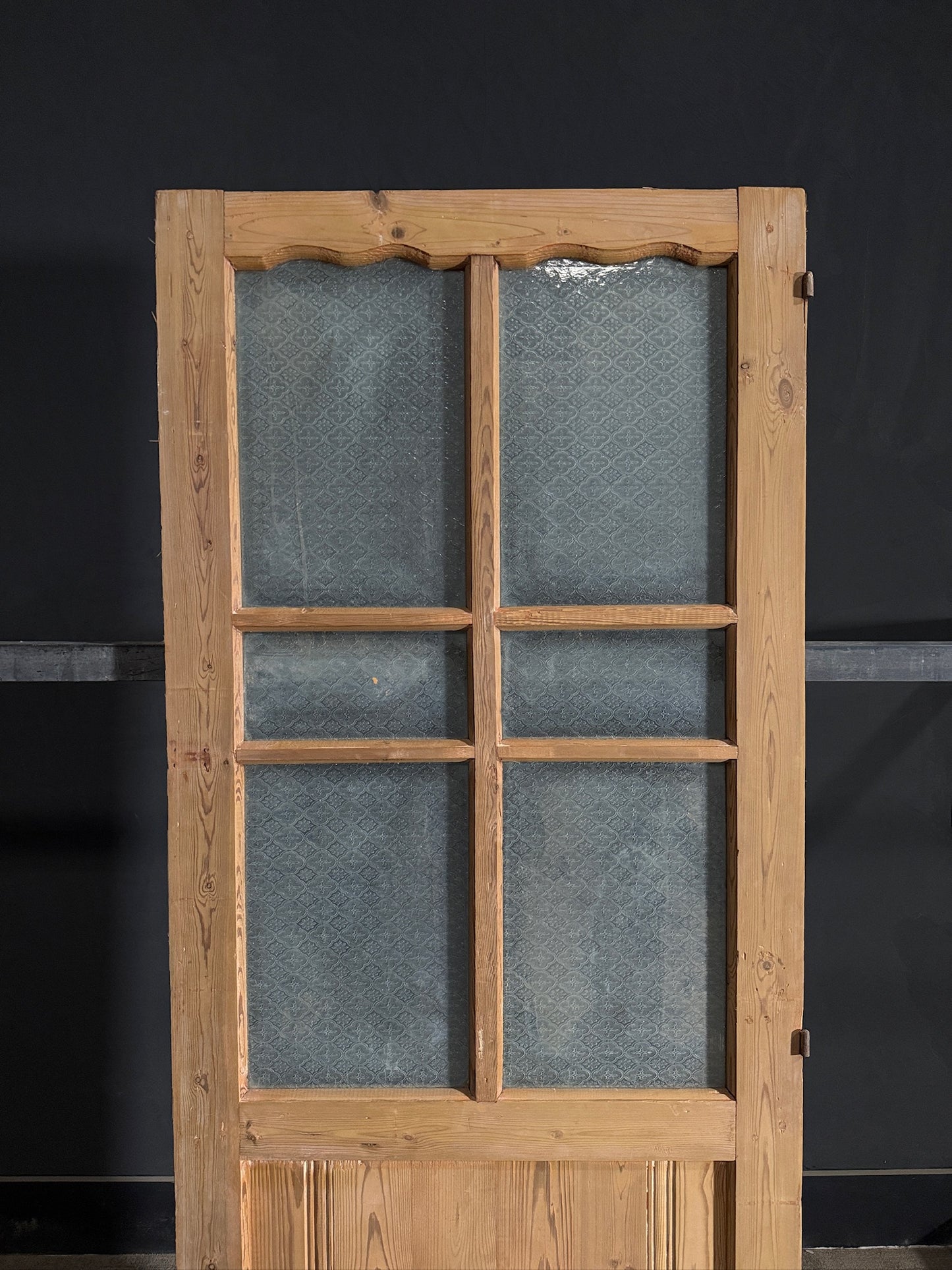 Antique Fluted 6 Lite Single Door - 32.75x82.75 - N436