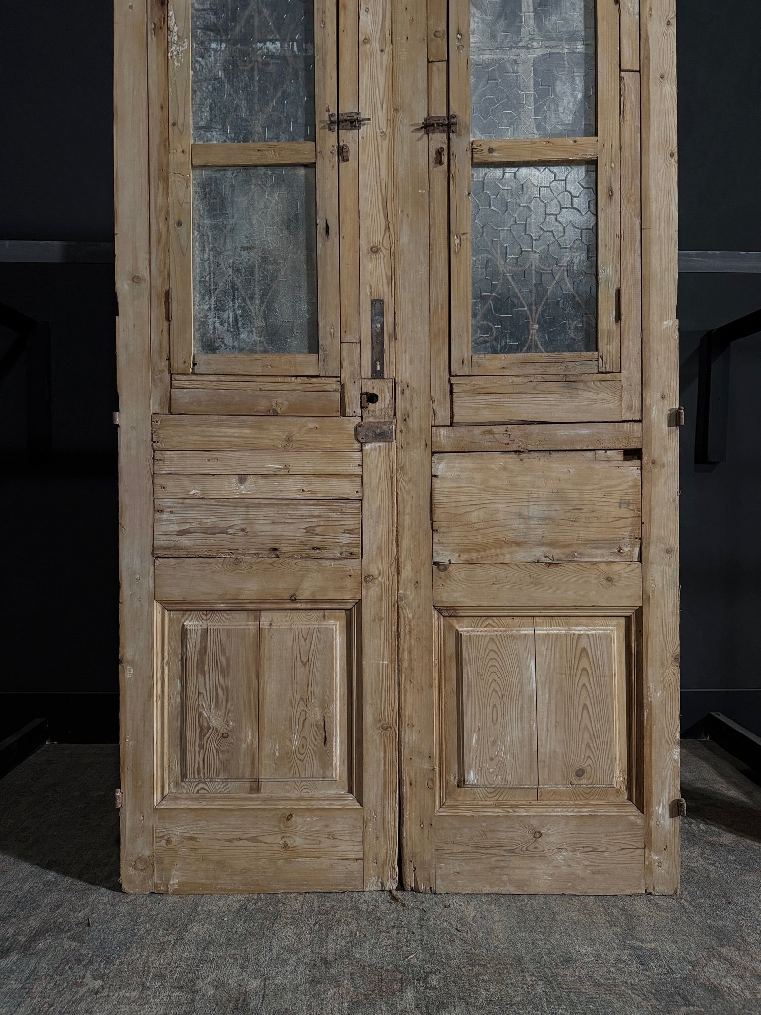 Antique Iron French Doors - 51x94.25 - N61