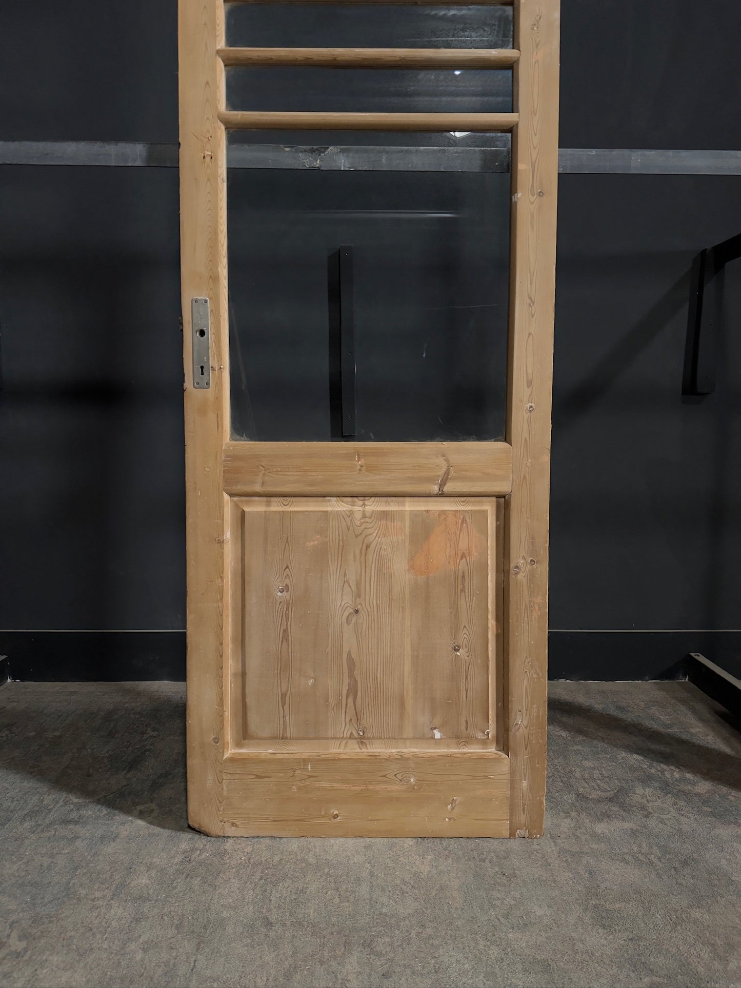 Antique Glass 4 Lite Single Door - 31.5x84 - N362