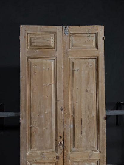 Antique Solid Double Doors - 45.5x106 - N351