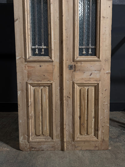 Antique Iron French Doors - 36.5x94 - N685