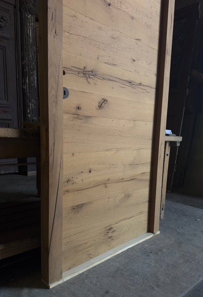 French Oak Plank Single Door - 34.5x93.5 - L450