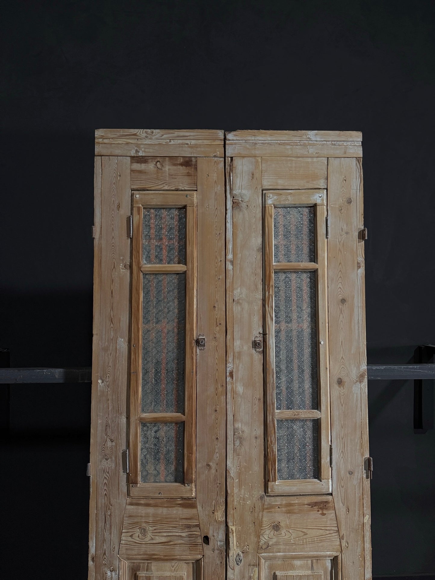 Antique Iron Single Door - 39.25x94.75 - N43