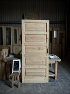 5 Panel Antique Solid Single Door - 35.75x83 G65