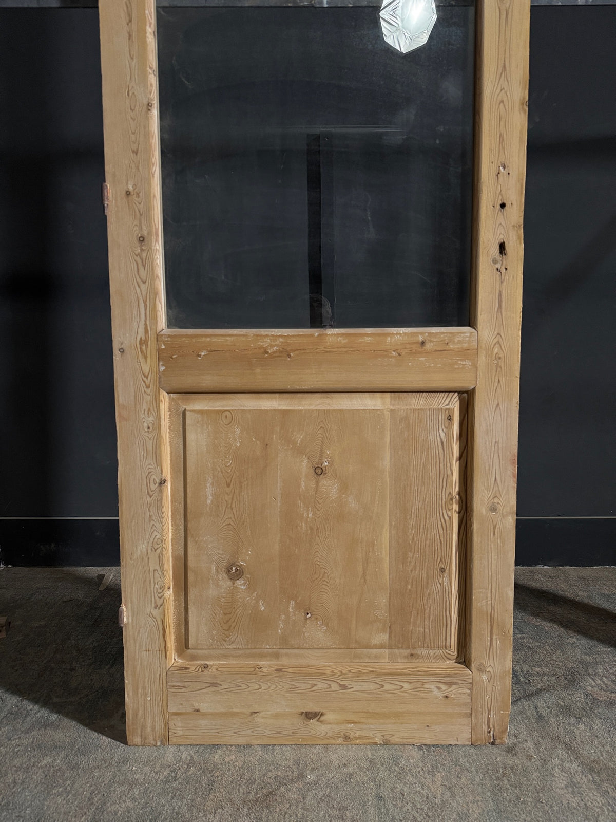 Antique Glass Single Door - 31x83 - N519