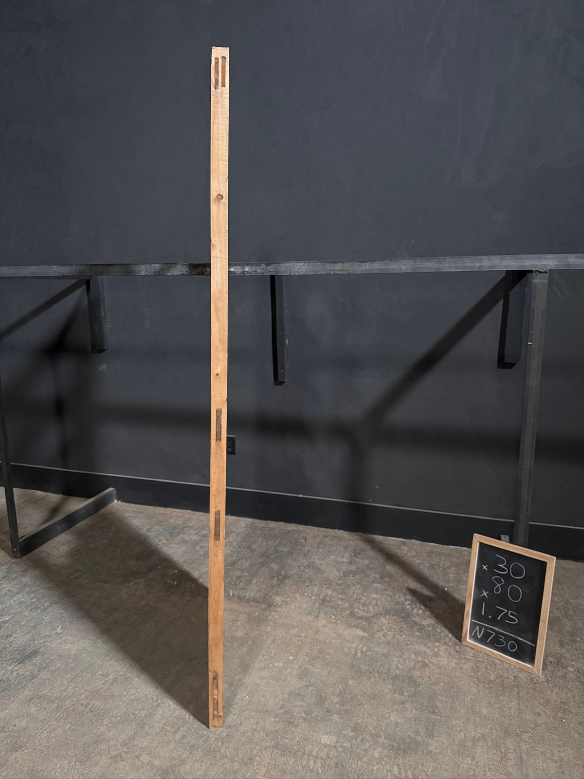 Handcrafted 8 Lite Single Glass Door - 30x80 N730