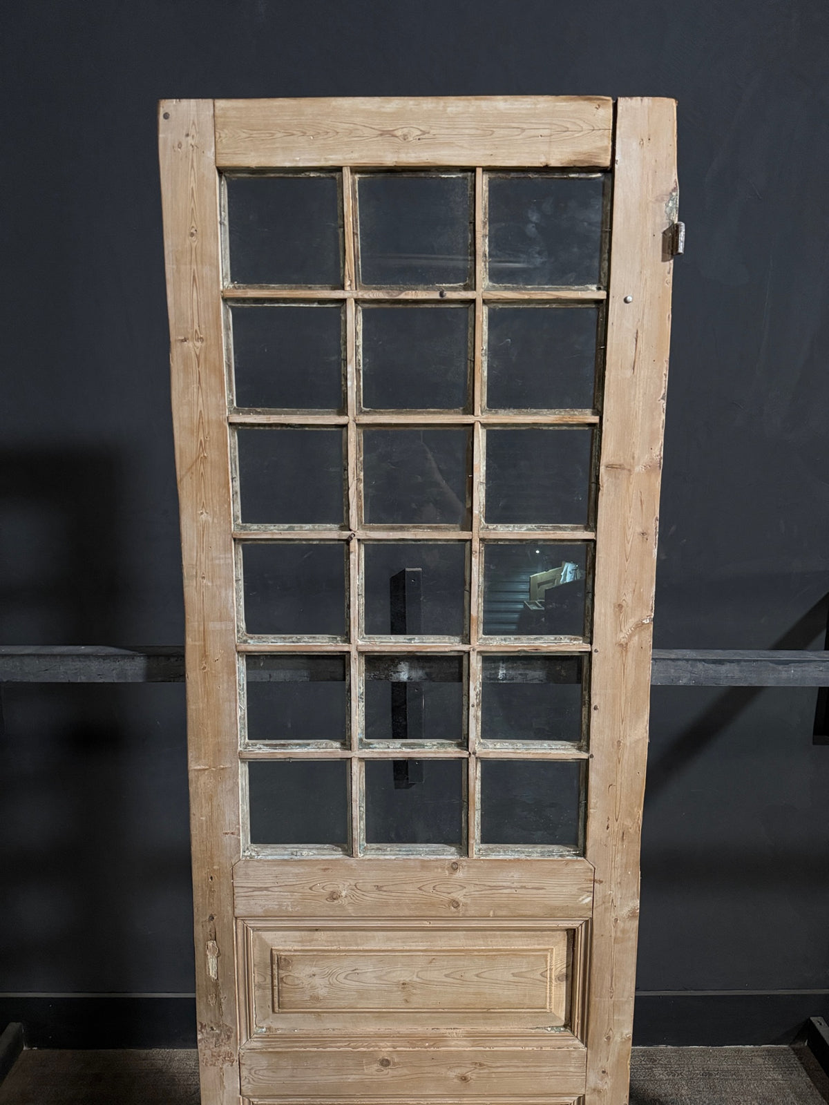 Antique Glass 18 Lite Single Door - 30.75x94 - N694