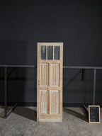Antique Fluted 3 Lite Single Door - 27.75x85 - N130