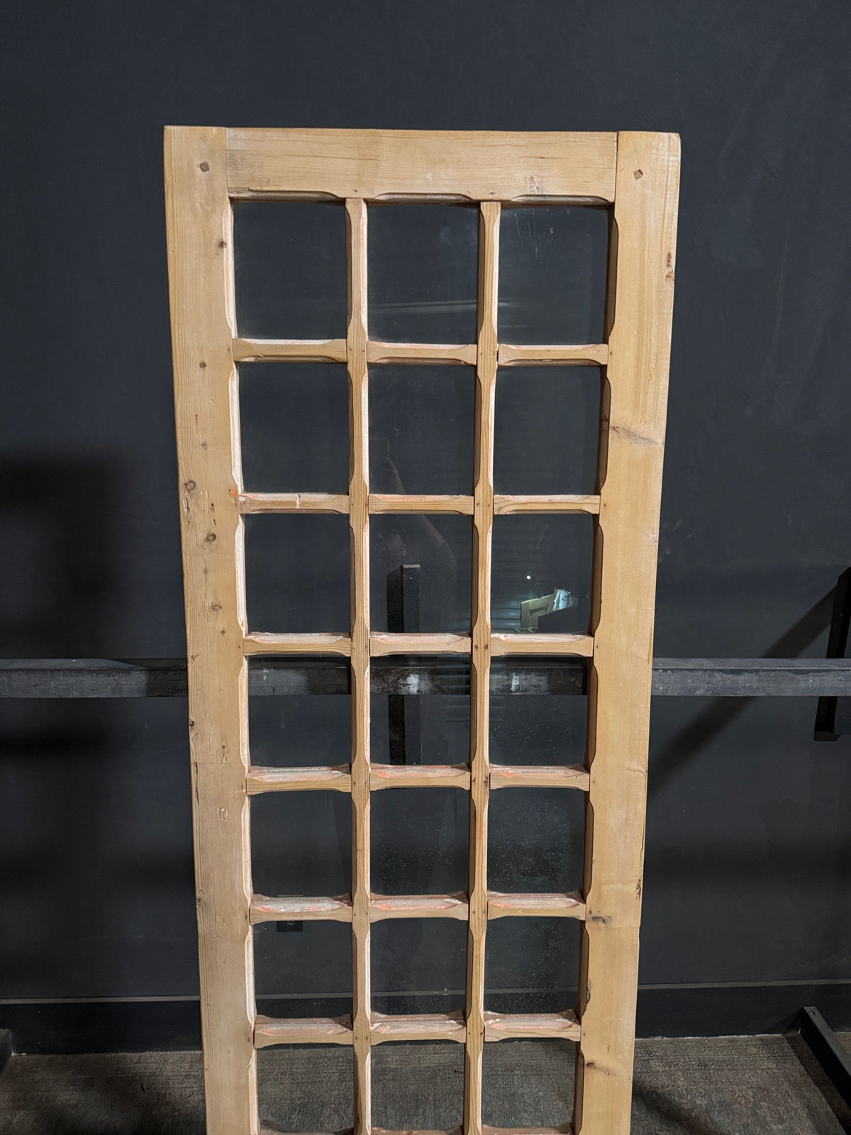 Antique Glass 21 Lite Single Door - 29.25x91.75 - N693
