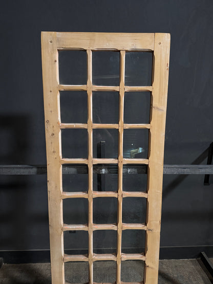 Antique Glass 21 Lite Single Door - 29.25x91.75 - N693