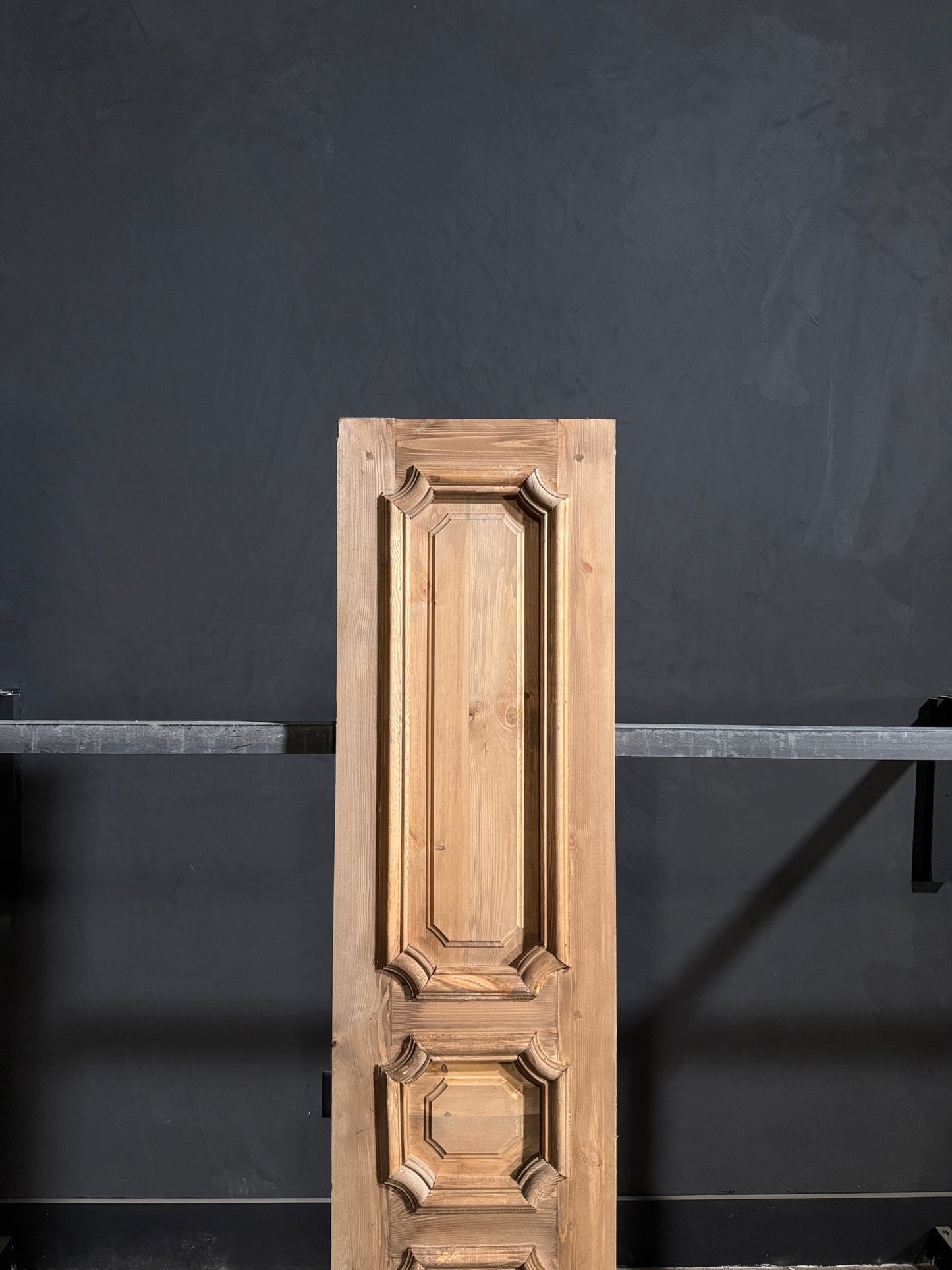 (The Edmund) Handcrafted Solid Wood Single Door - 18x80 - N172