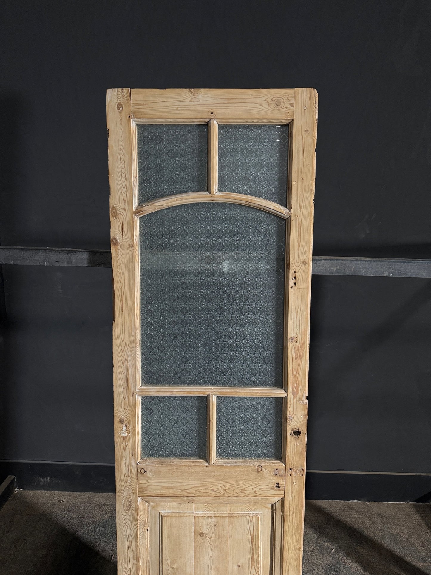 Antique Obscured Glass 5 Lite Single Door - 24x78.25 - N569