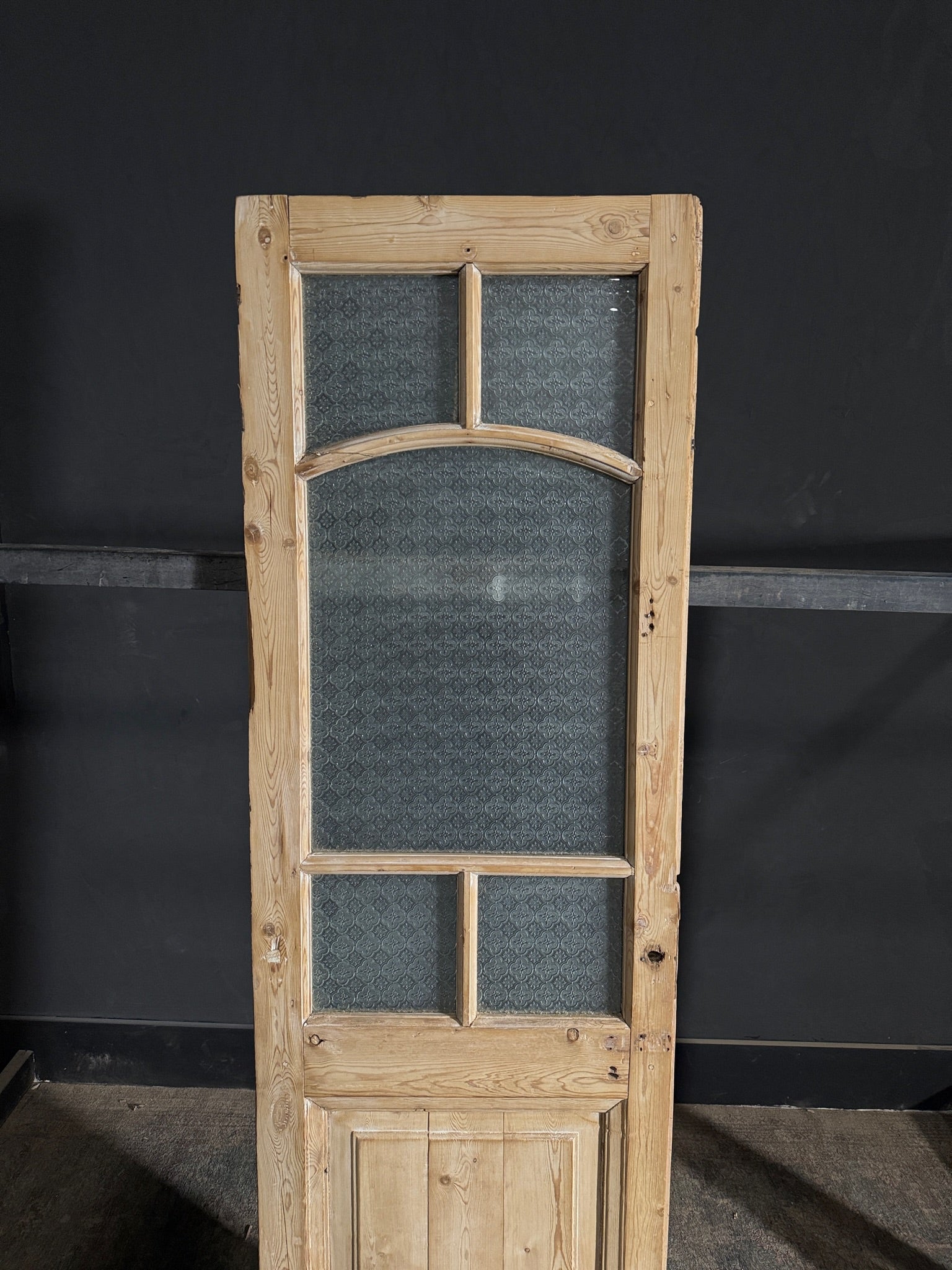 Antique Obscured Glass 5 Lite Single Door - 24x78.25 - N569