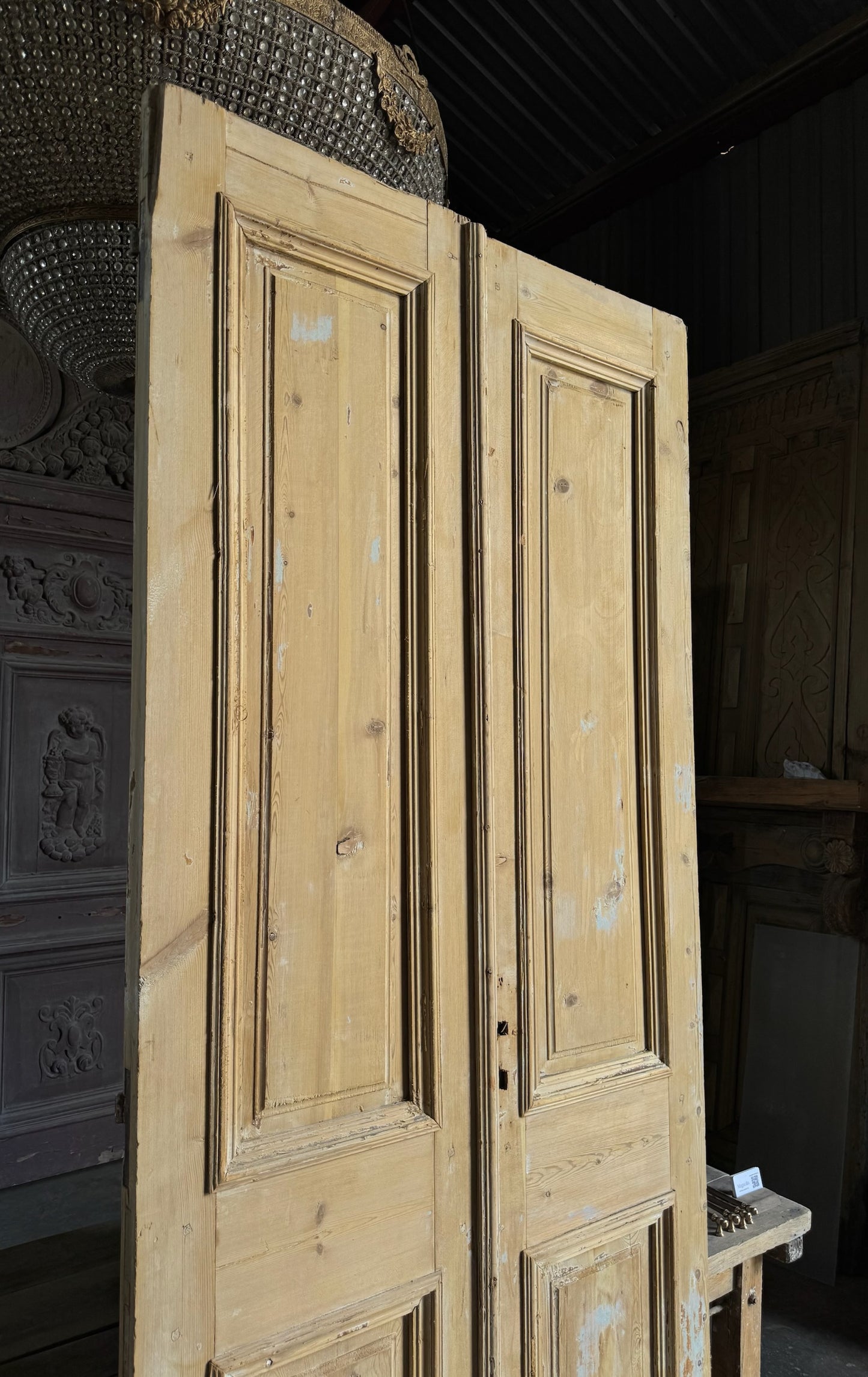Antique 2 Panel French Doors - 42.75x103 - L576
