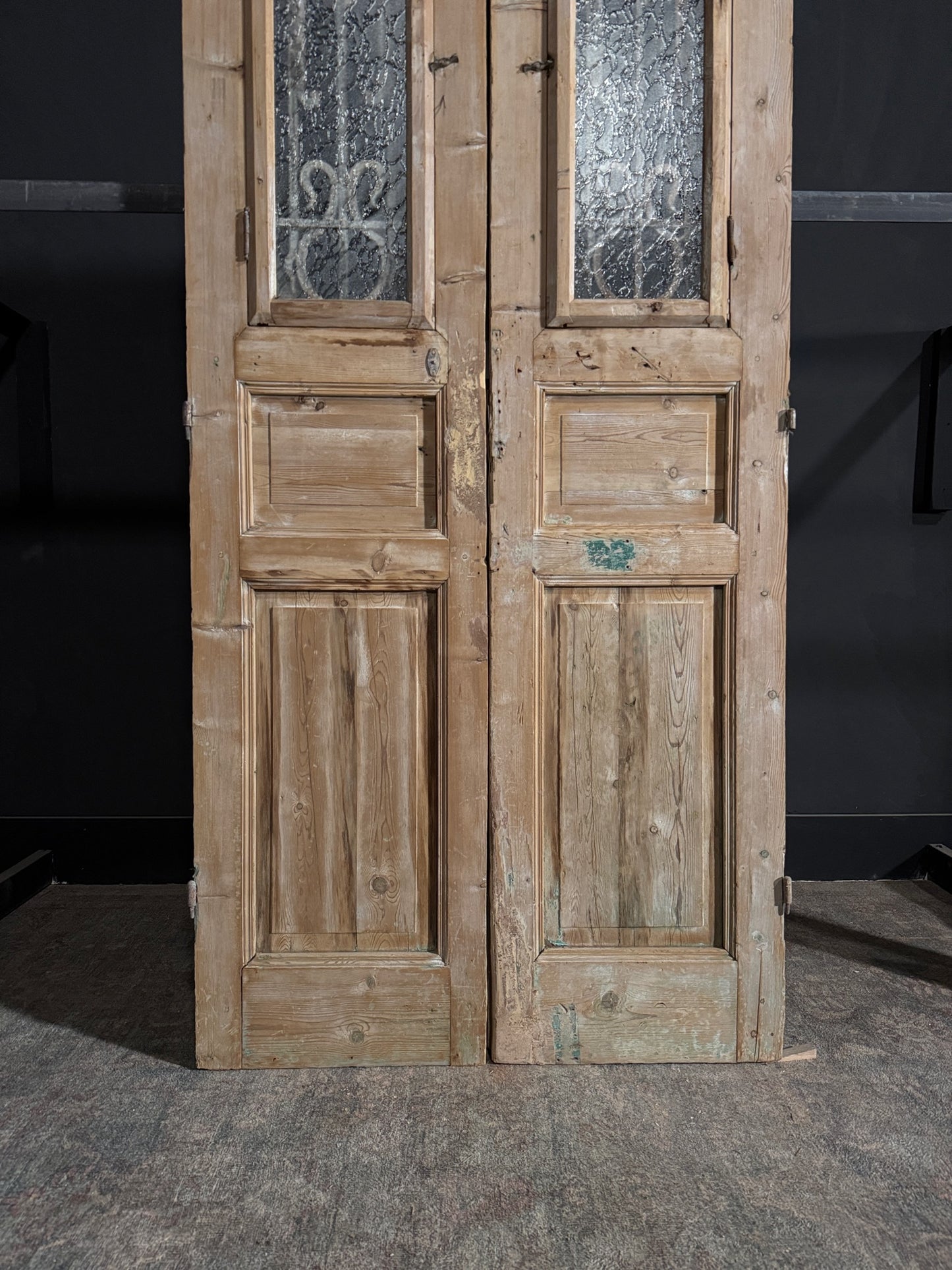 Antique Iron French Doors - 40x89 - N108
