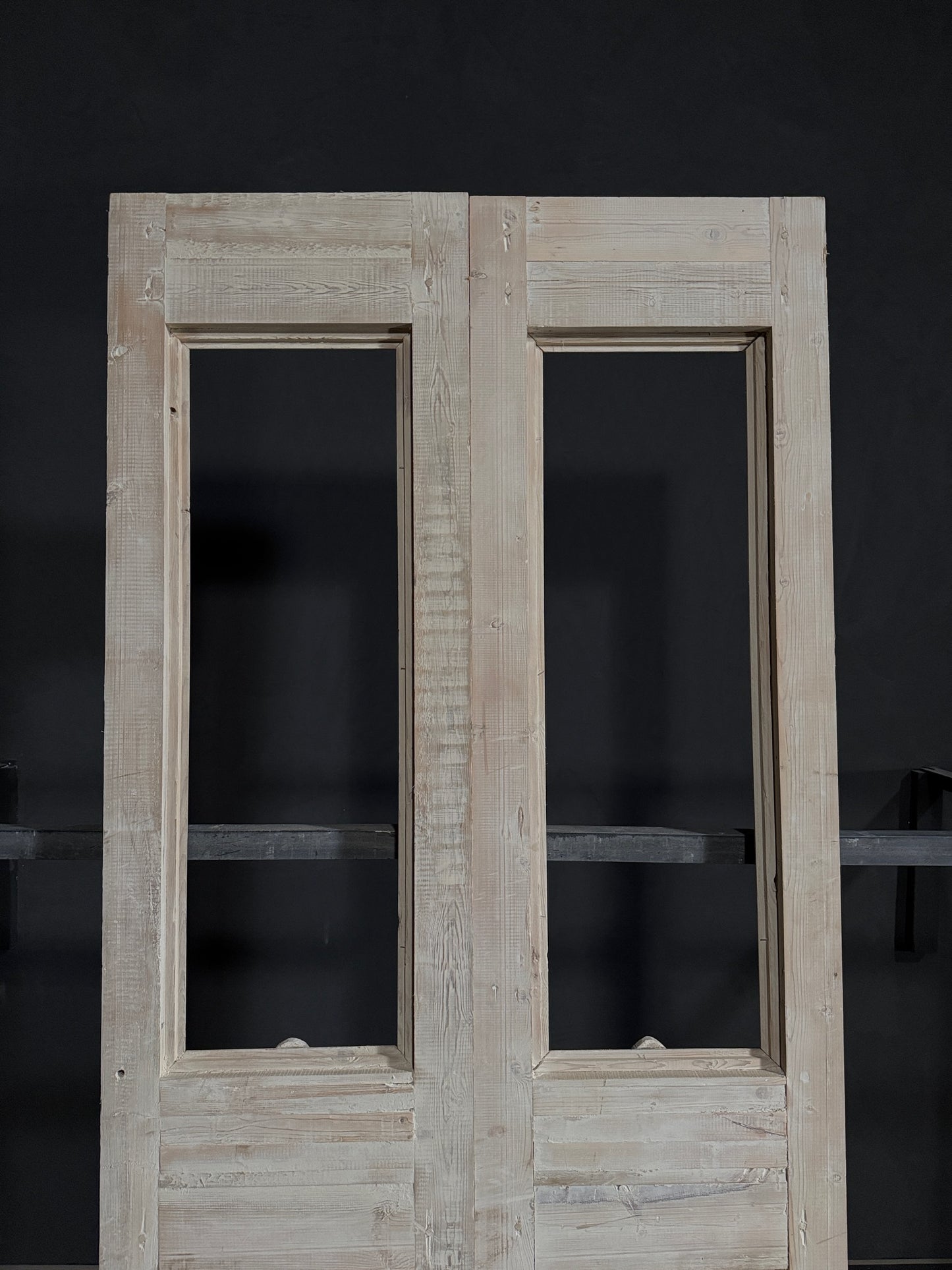Antique Carved Double Doors - 47.5x102.25 - N337