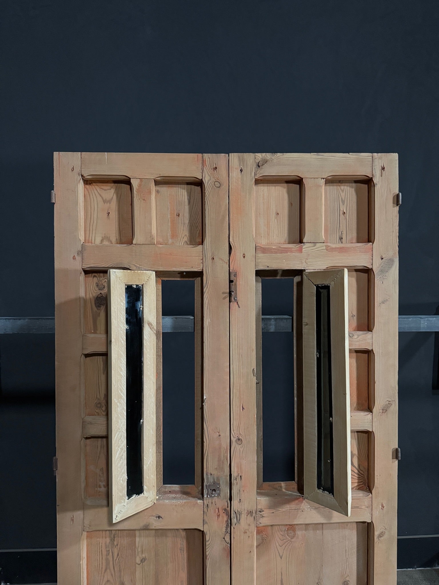 Antique Carved French Doors - 43.25x80.75 - N350