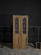 Antique Iron French Doors - 40x87.75 - N42