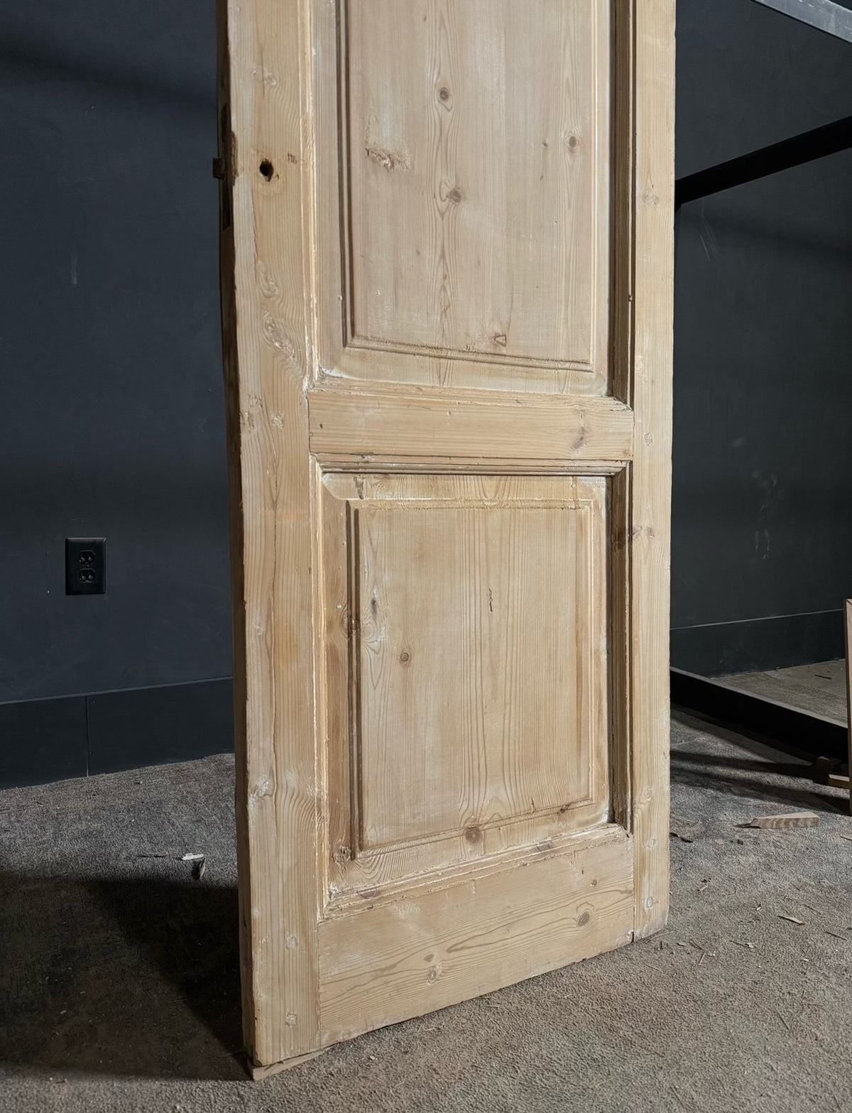 Antique Obscured Glass 1 Lite Single Door - 25.75x86.25 - N634