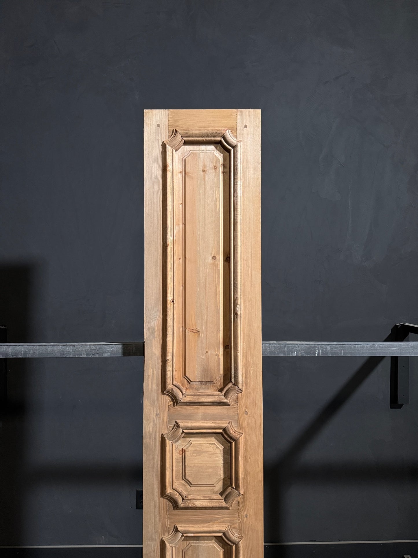 (The Edmund) Handcrafted Solid Wood Single Door - 18x96 - N223