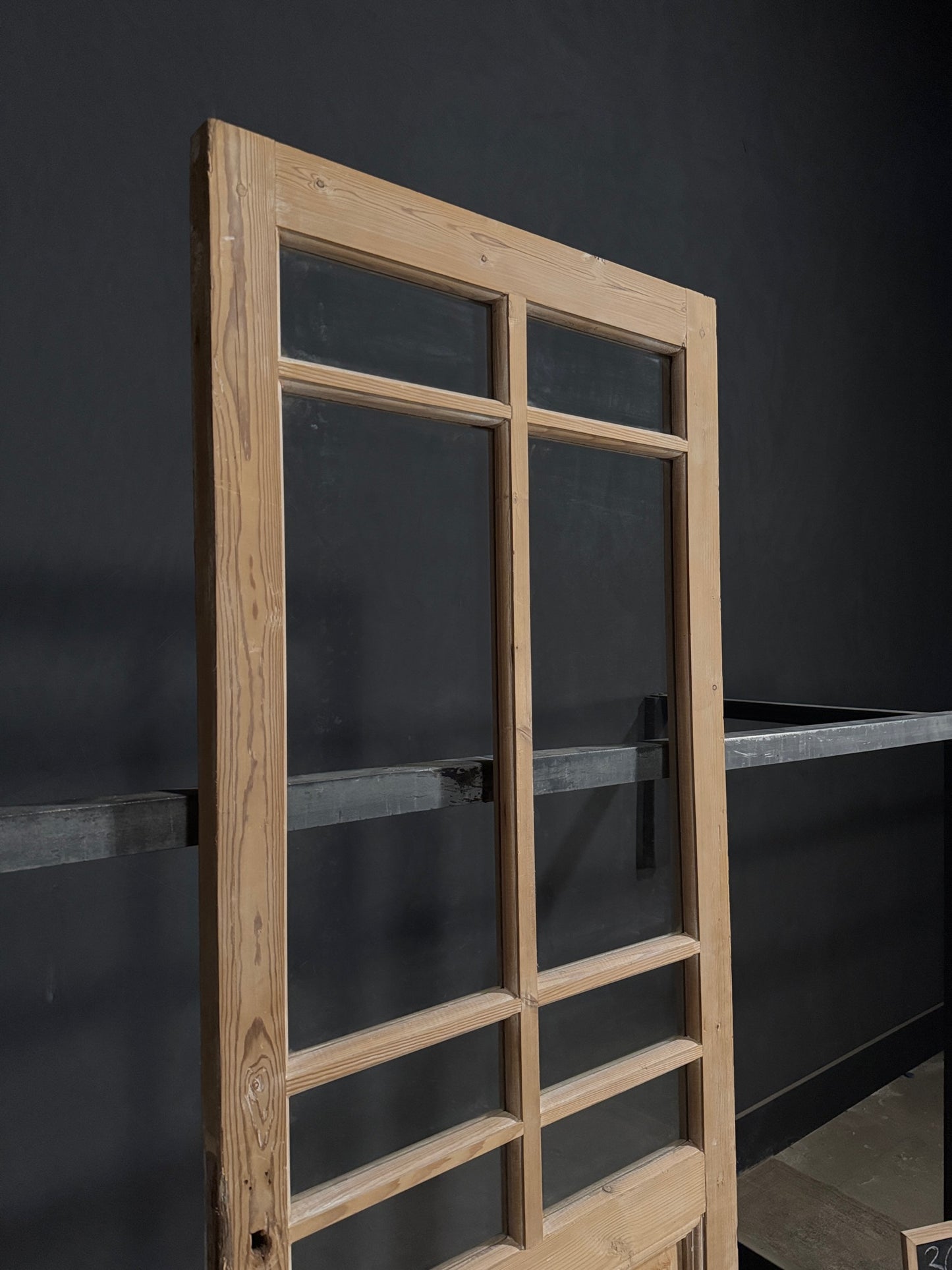 Antique Glass 6 Lite Single Door - 30.75x85.75 - N397