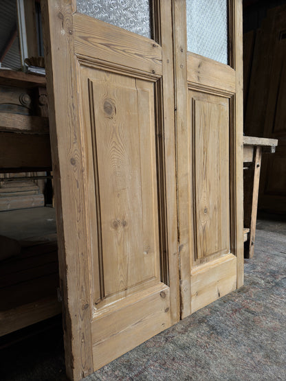 Antique Glass French Doors - 38x91 H51