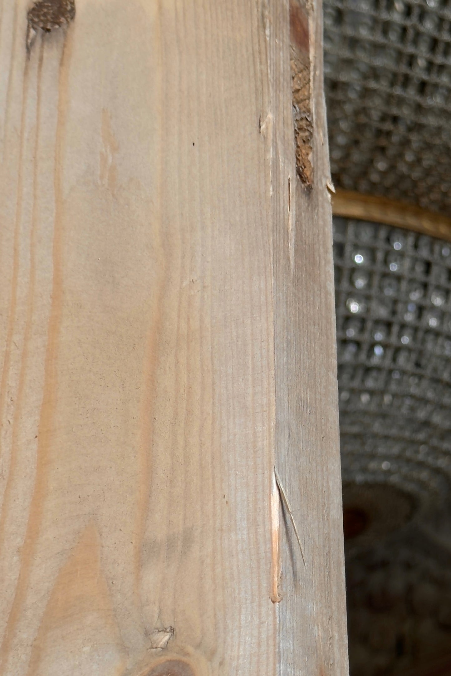 (Genevieve) Handcrafted Solid Wood French Doors - 36x96 K189