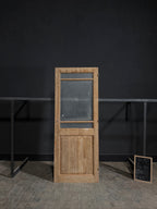 Antique Obscured Glass 2 Lite Single Door - 31.75x82.5 - N400