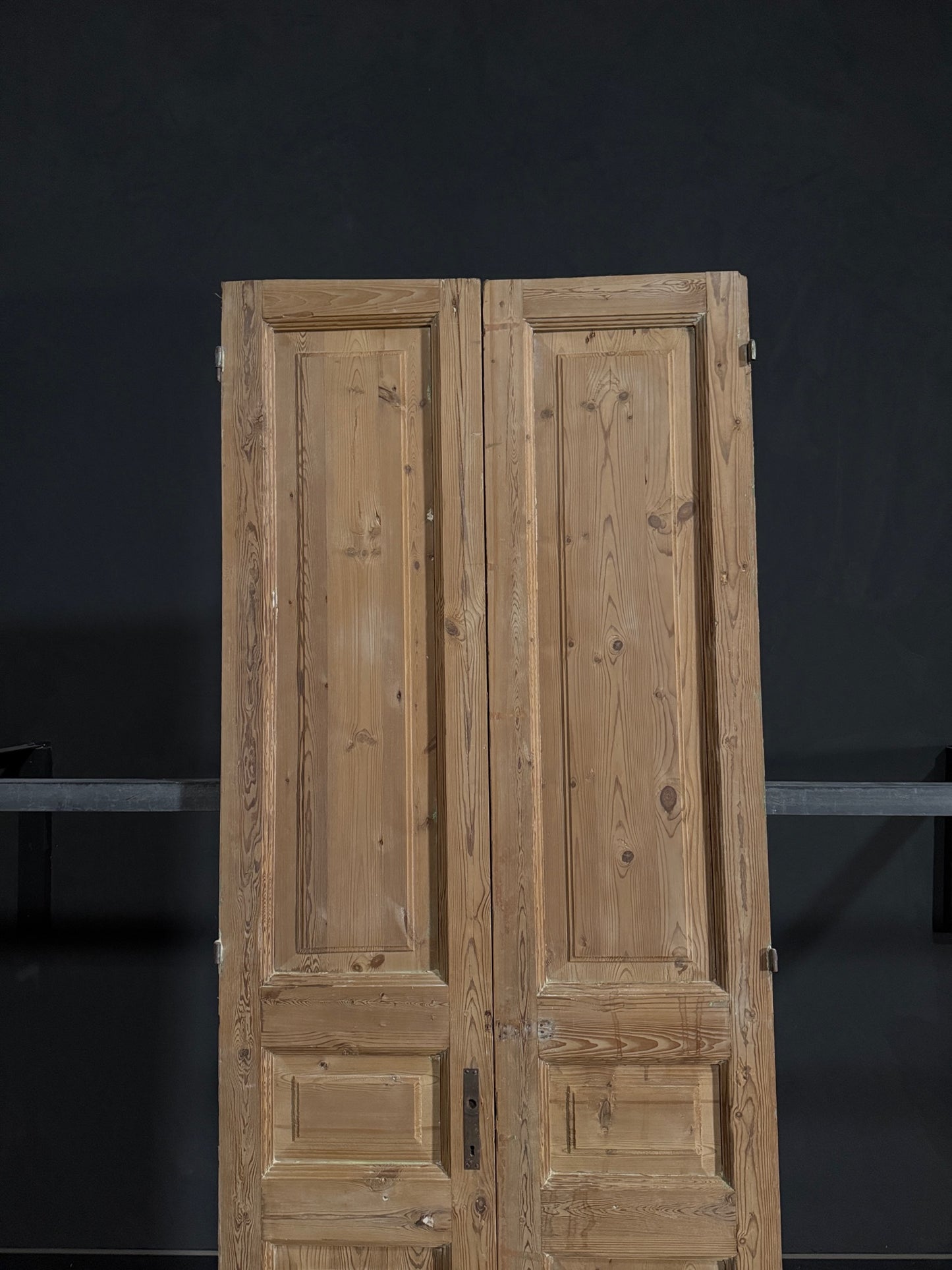 Antique Solid Double Doors - 35.75x94 - N324