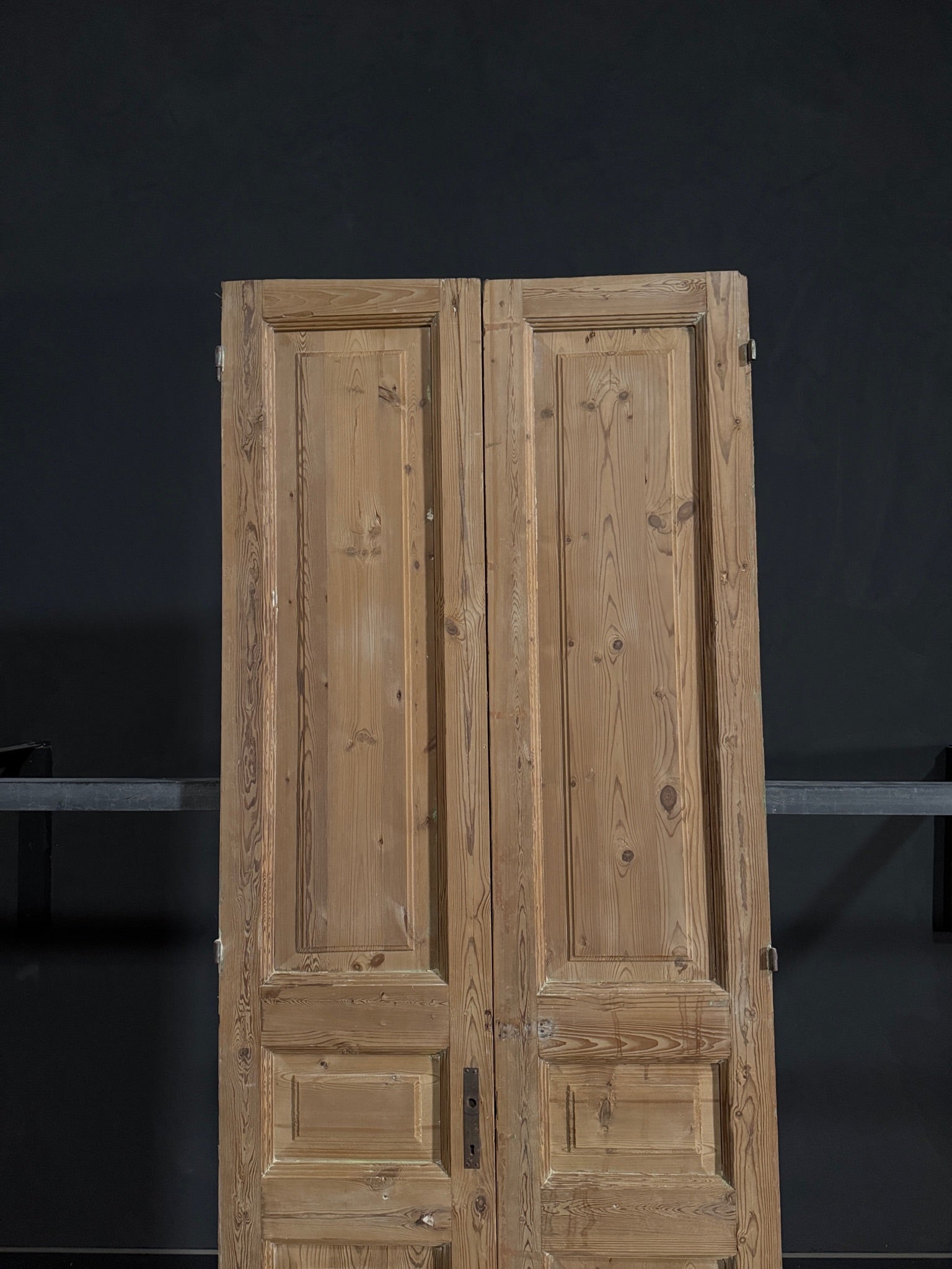 Antique Solid Double Doors - 35.75x94 - N324