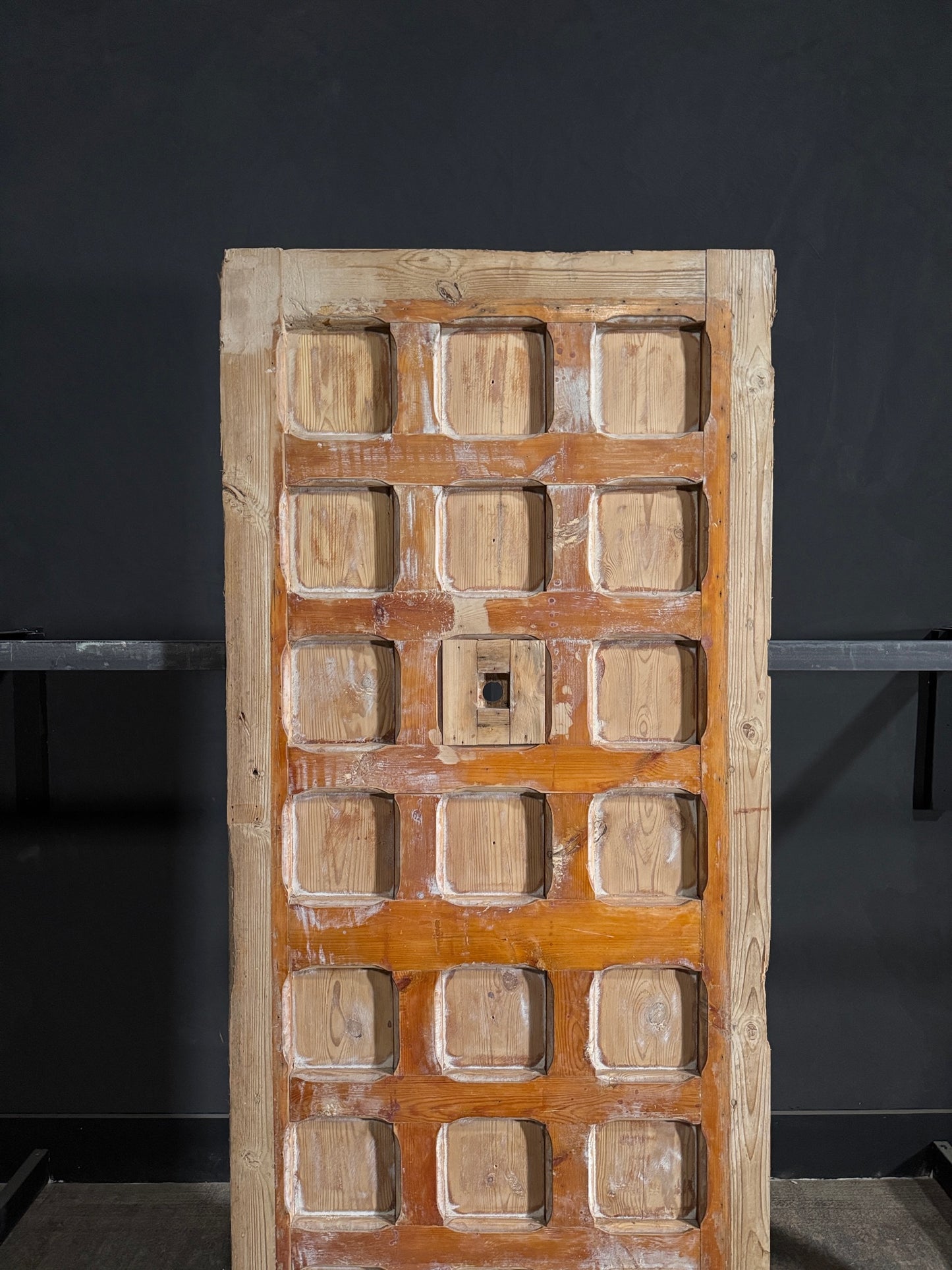 Antique 21 Panel Solid Single Door - 36x85 - N131