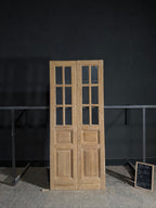 Antique Glass 6 Lite French Doors - 39.5x93.5 - N574