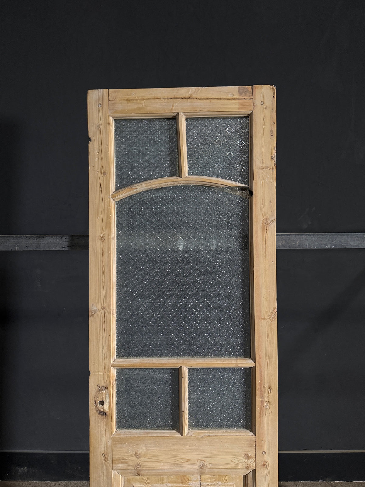 Antique Obscured Glass 5 Lite Single Door - 24x78.25 - N569