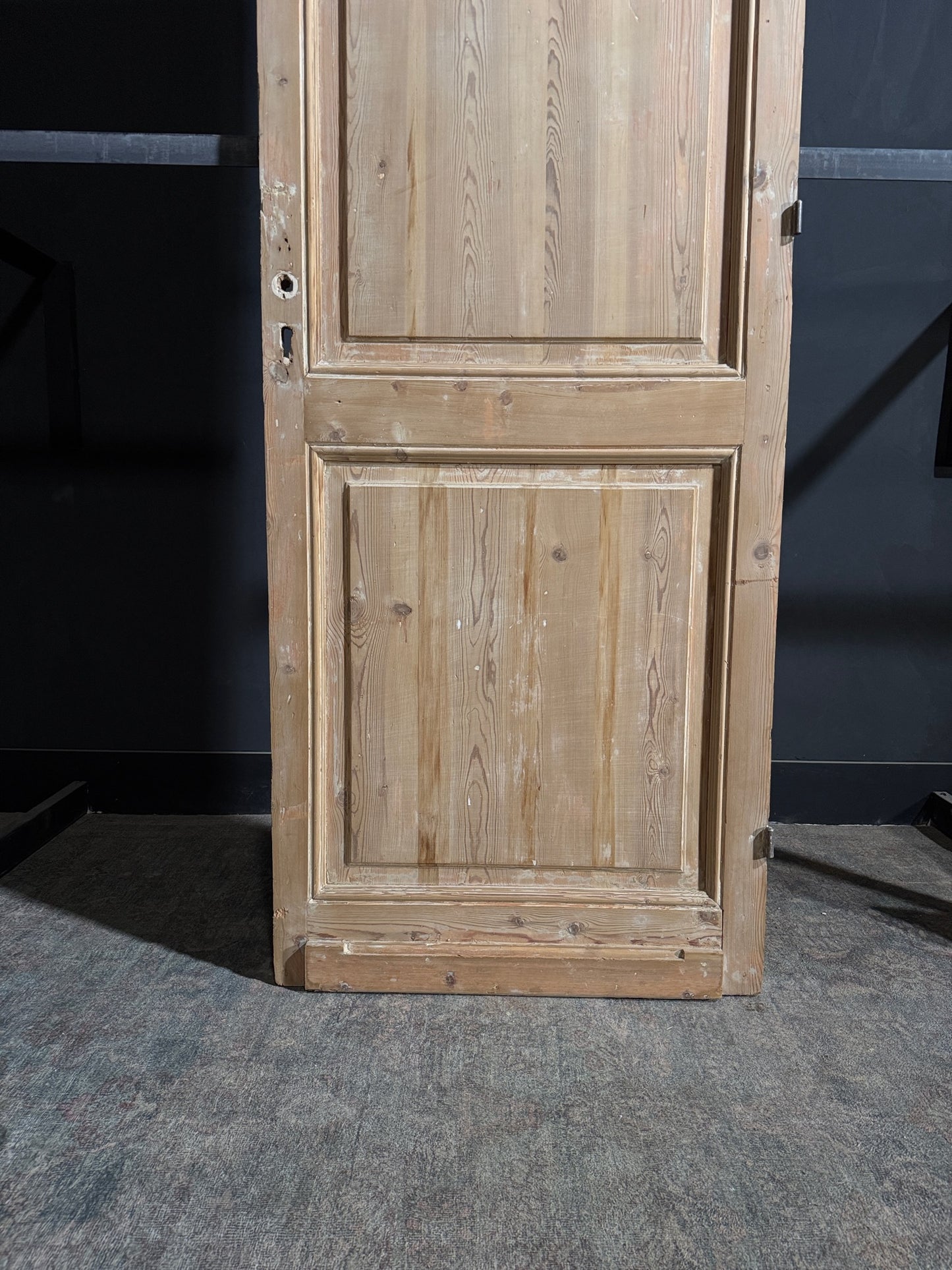 Antique 2 Panel Solid Single Door - 36x103.5 - N163