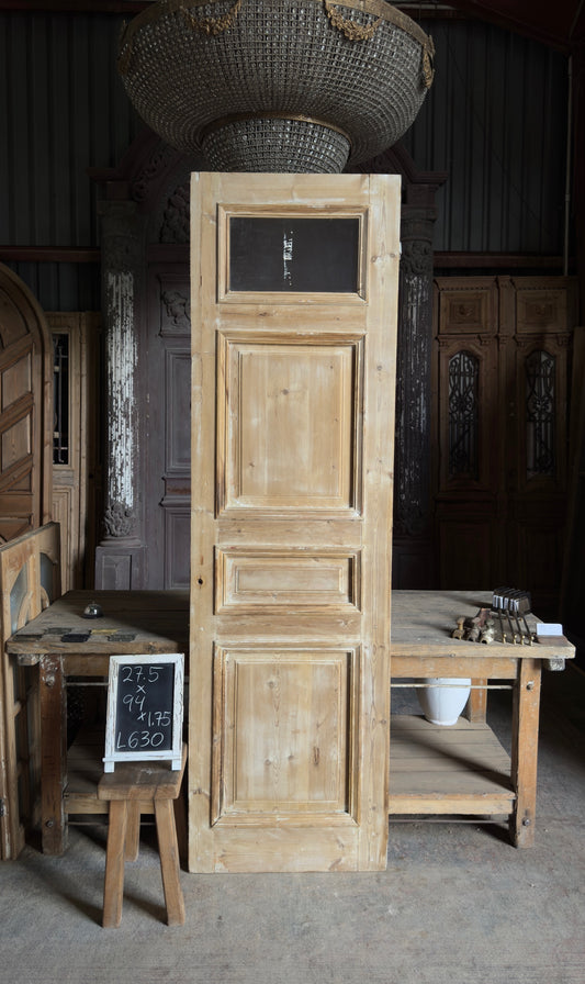 Antique 4 Panel Door - 27.5x94 - L630