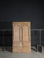 Antique Carved Double Doors - 47x80 - N540
