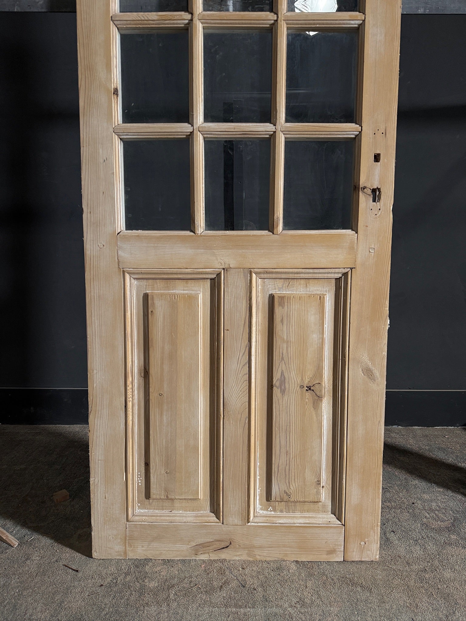 Antique Glass 15 Lite Single Door - 31.5x91.25 - N584
