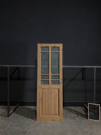 Antique Obscured Glass 6 Lite Single Door - 28.25x84.5 - N407