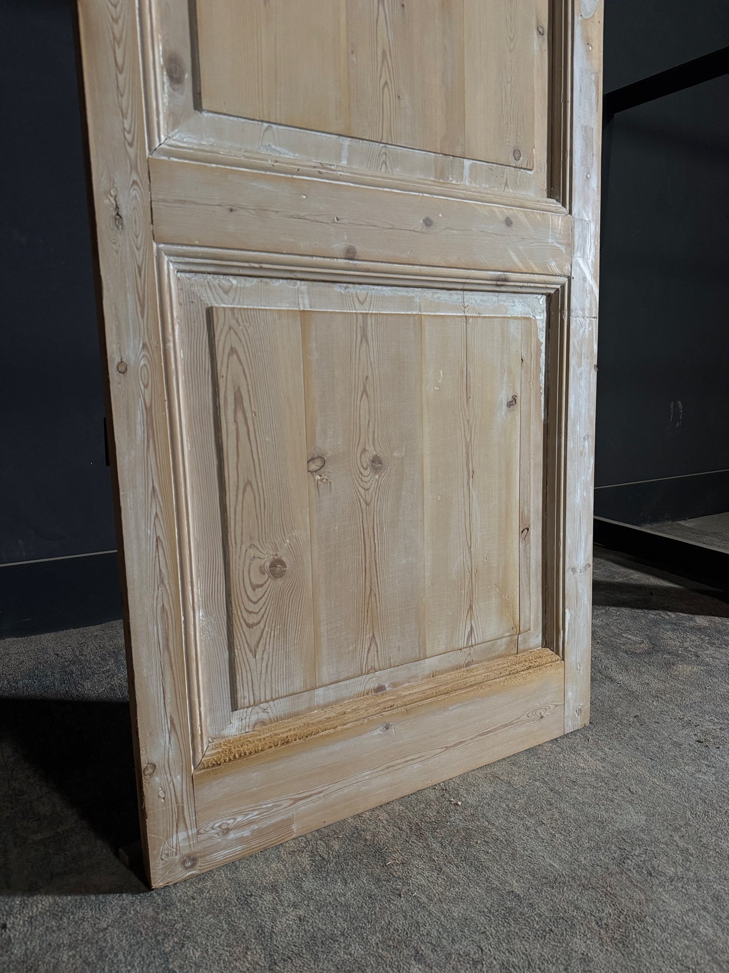 Antique 2 Panel Solid Single Door - 32.5x91.5 - N462