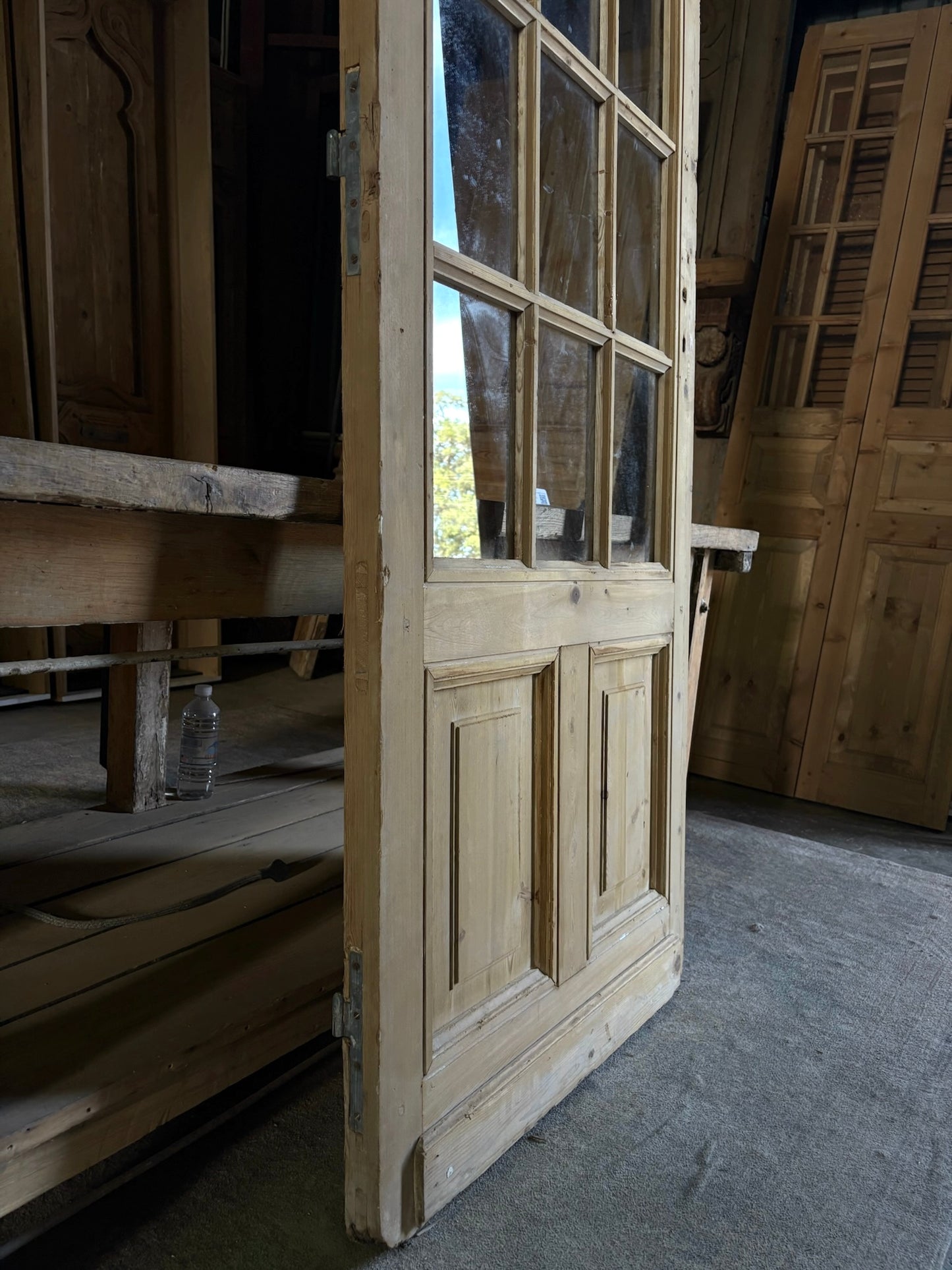 12 Lite Antique Glass Single Door - 32x82 - L70