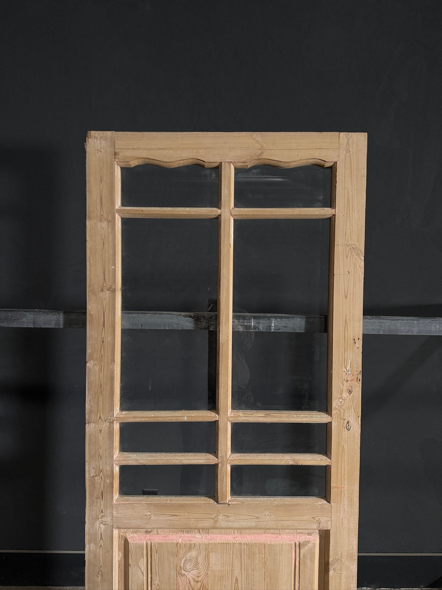 Antique Glass Single Door - 31.75x80.75 - N434