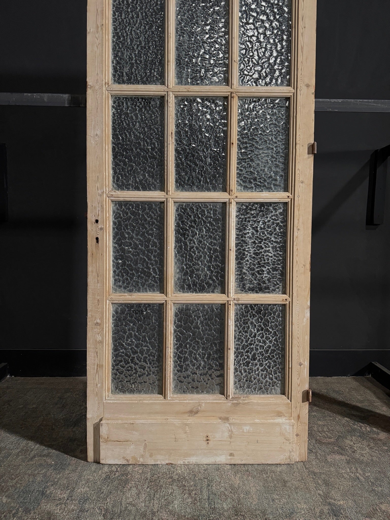 Antique Obscured Glass 15 Lite Single Door - 36.25x97 - N56