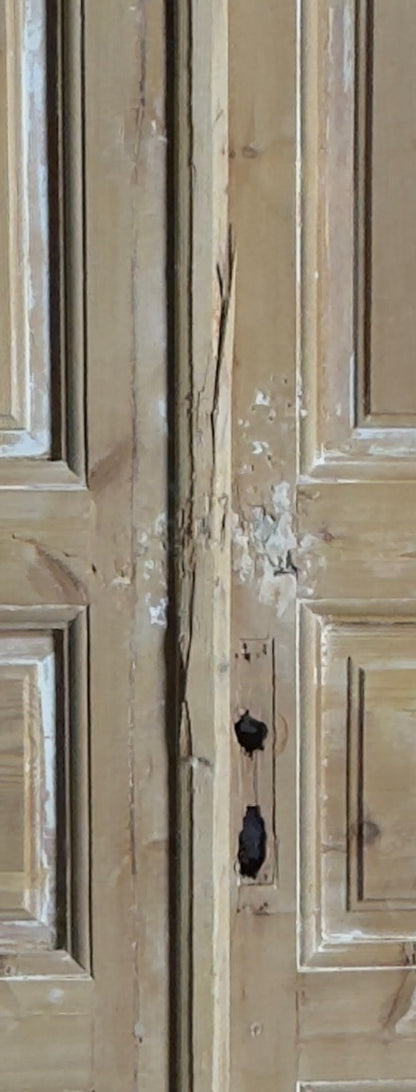 Antique 3 Panel French Doors - 42.25x106 - L525