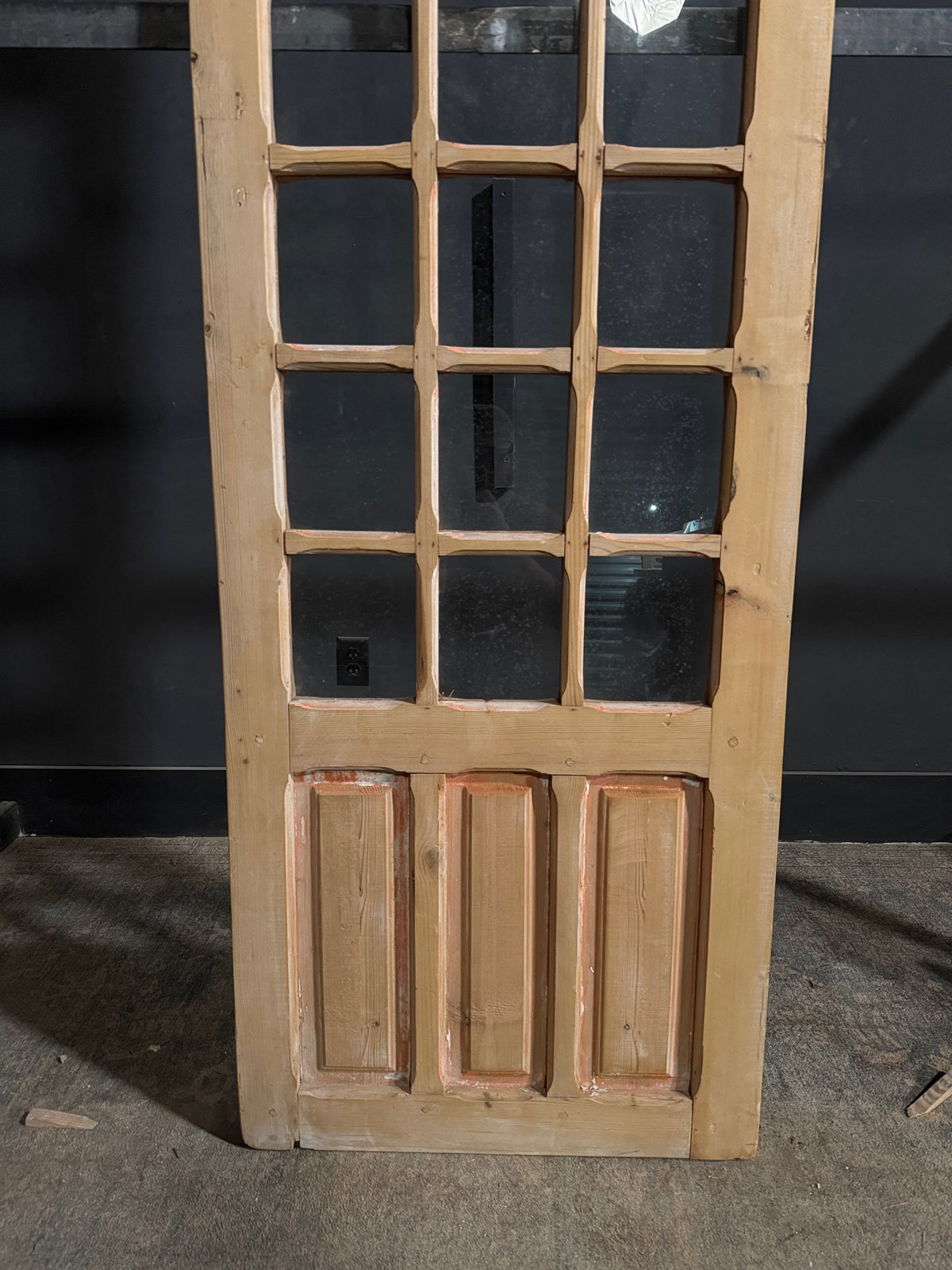 Antique Glass 21 Lite Single Door - 29.25x91.75 - N693