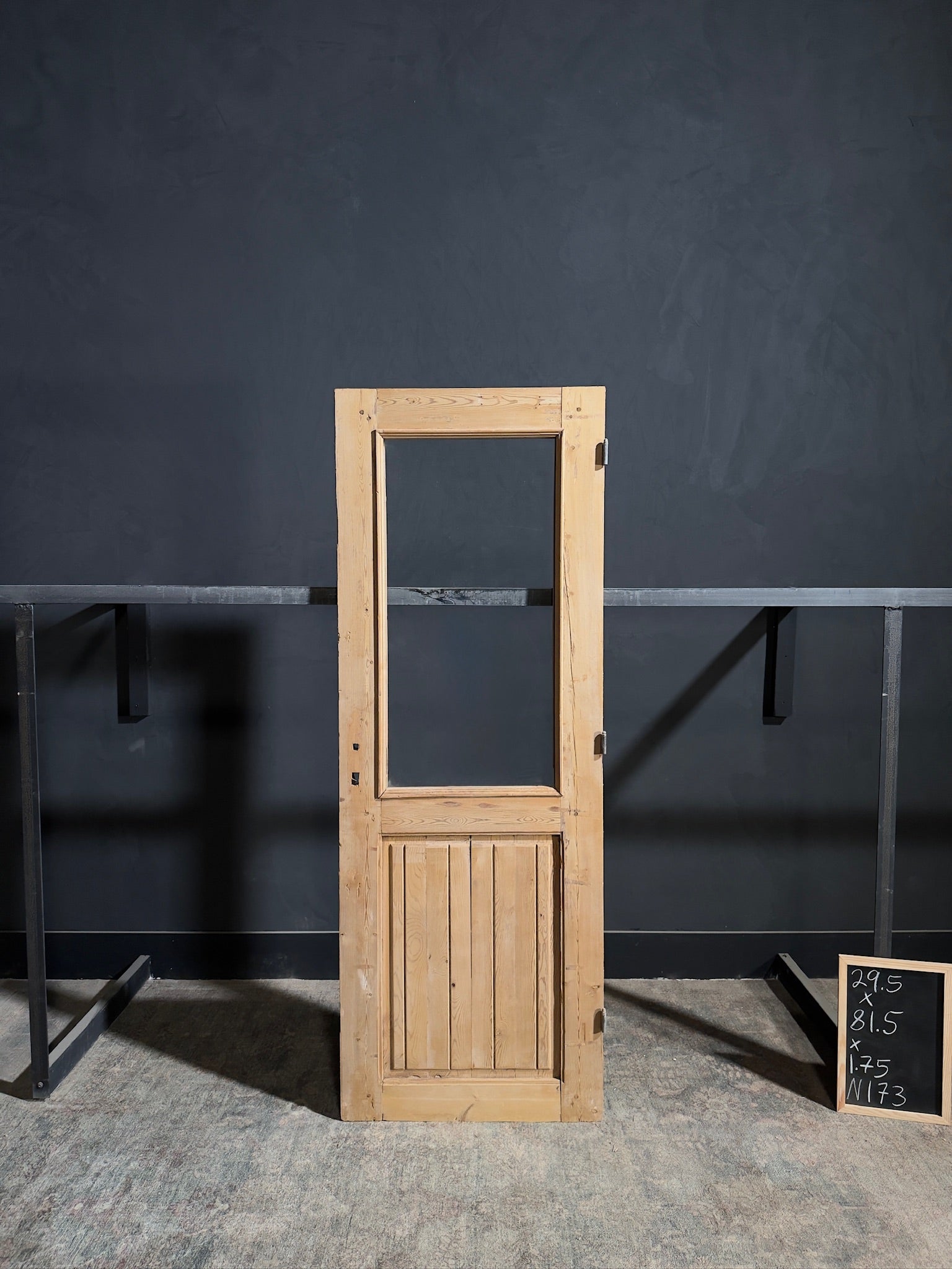 Antique Glass 1 Lite Single Door - 29.5x81.5 - N173