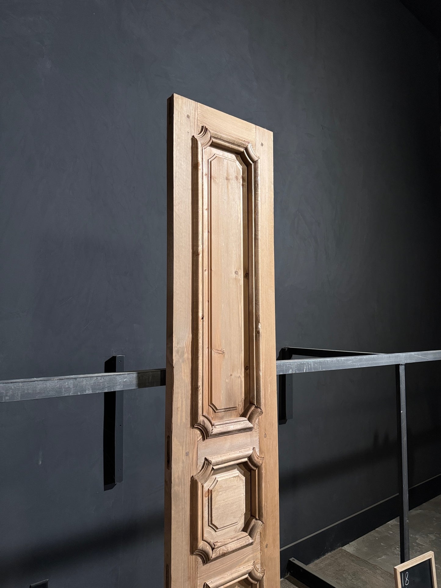(The Edmund) Handcrafted Solid Wood Single Door - 18x96 - N223