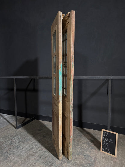 Antique Iron French Doors - 53x102.25 - N58