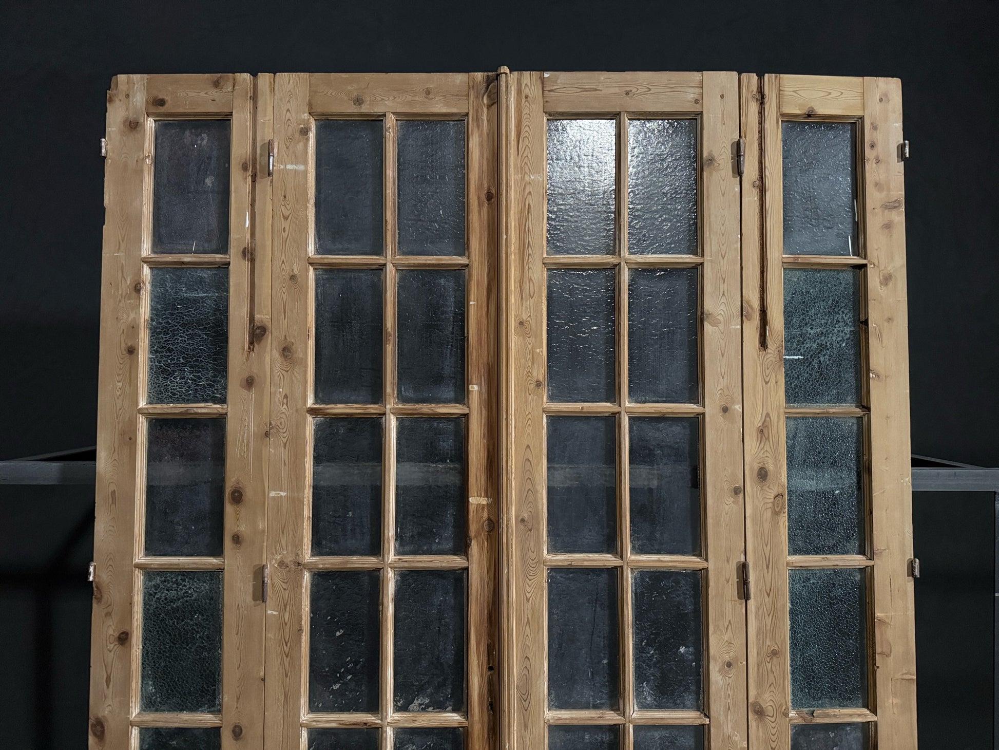 Antique Obscured Glass Bi-Fold Doors - 75x97 - N309