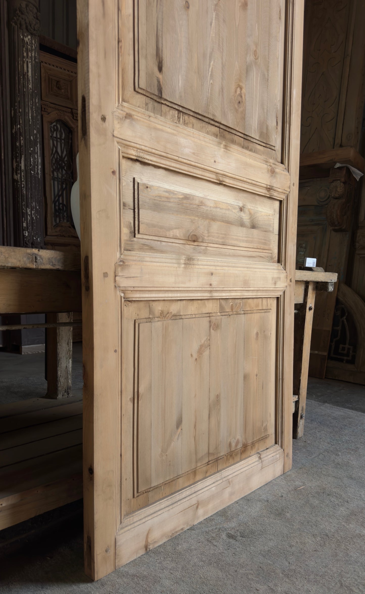 Handcrafted 3 Panel Solid Single Door - 36x80 L36